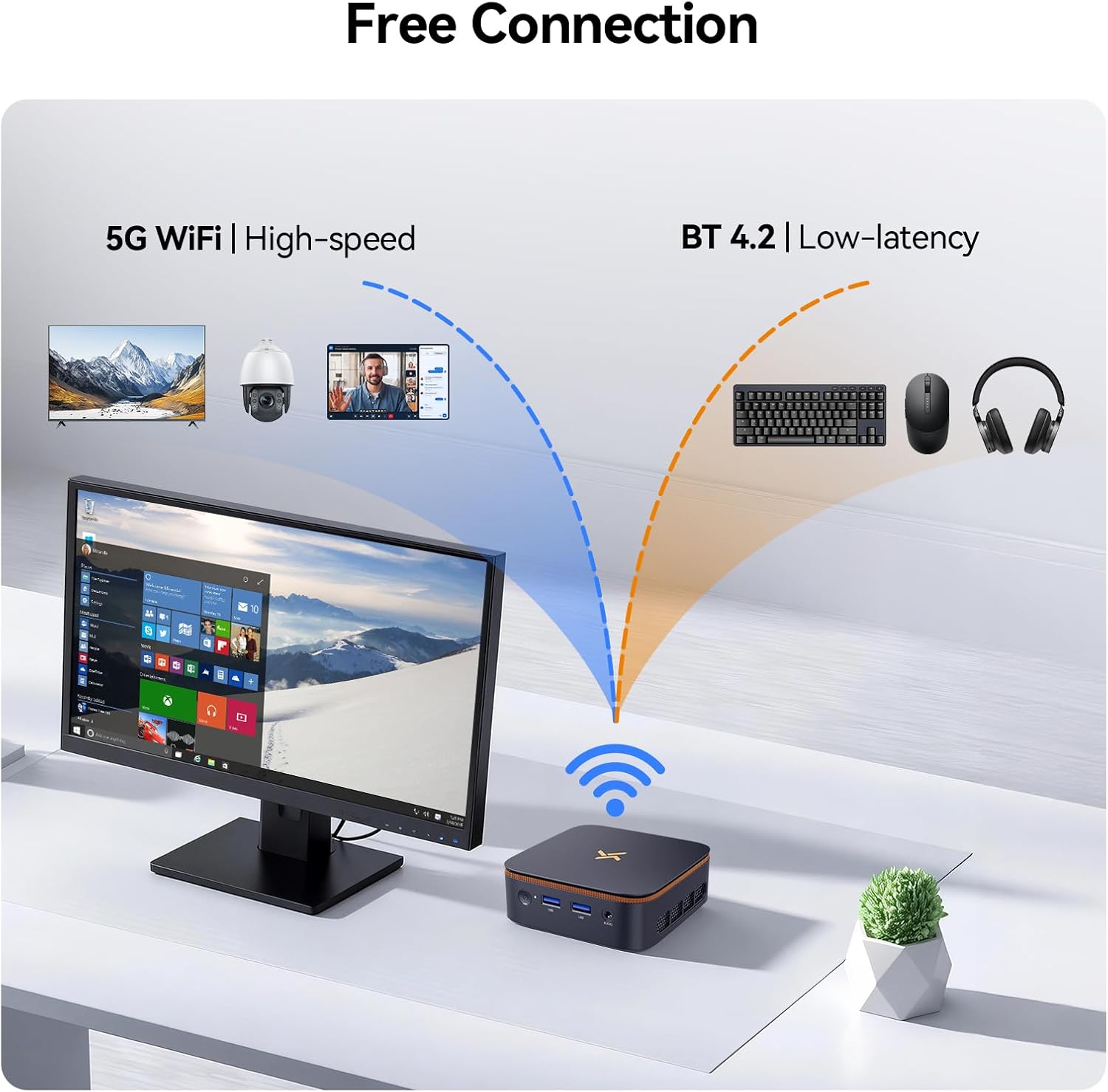 Thumbnail 6 de Huidun 2026 New H50 Mini PC: Quiet, compact powerhouse for home office