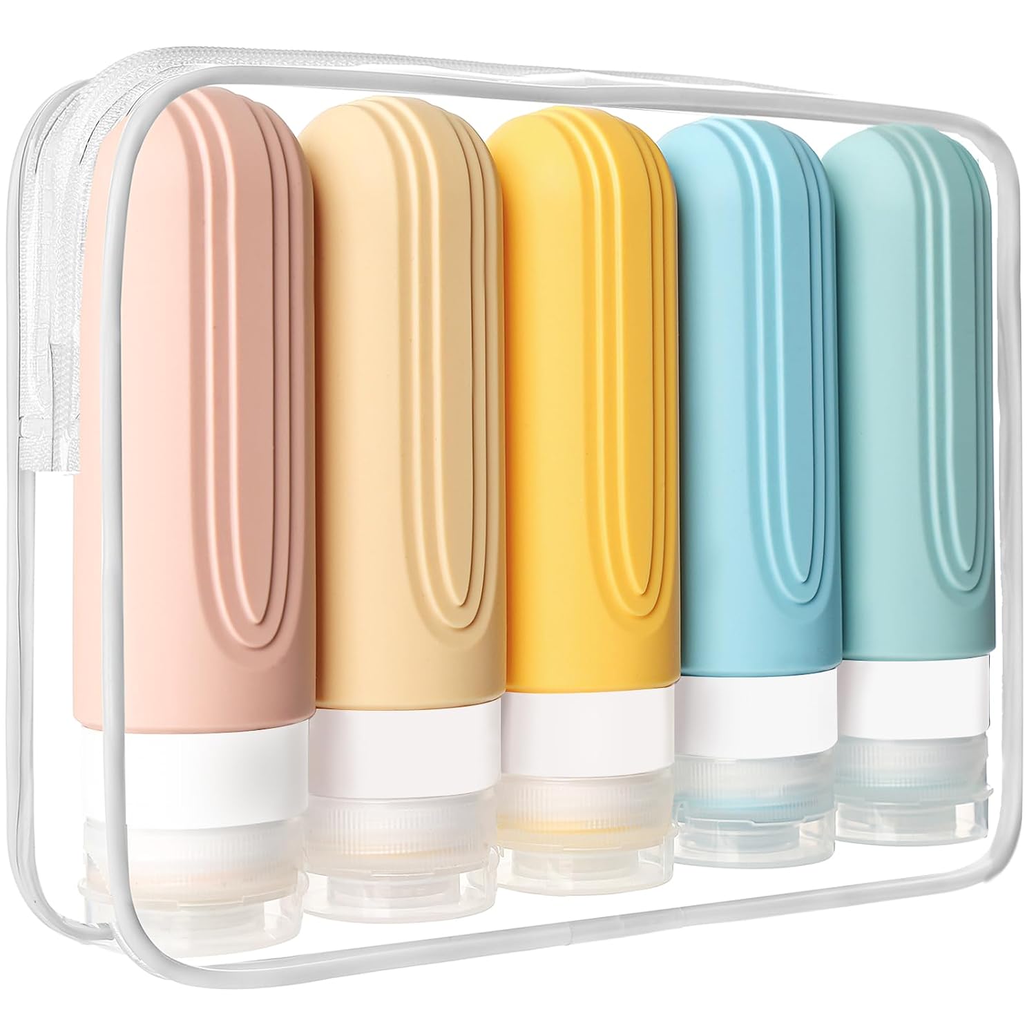 CHEODIN 5-Pack Travel Bottles 3oz
