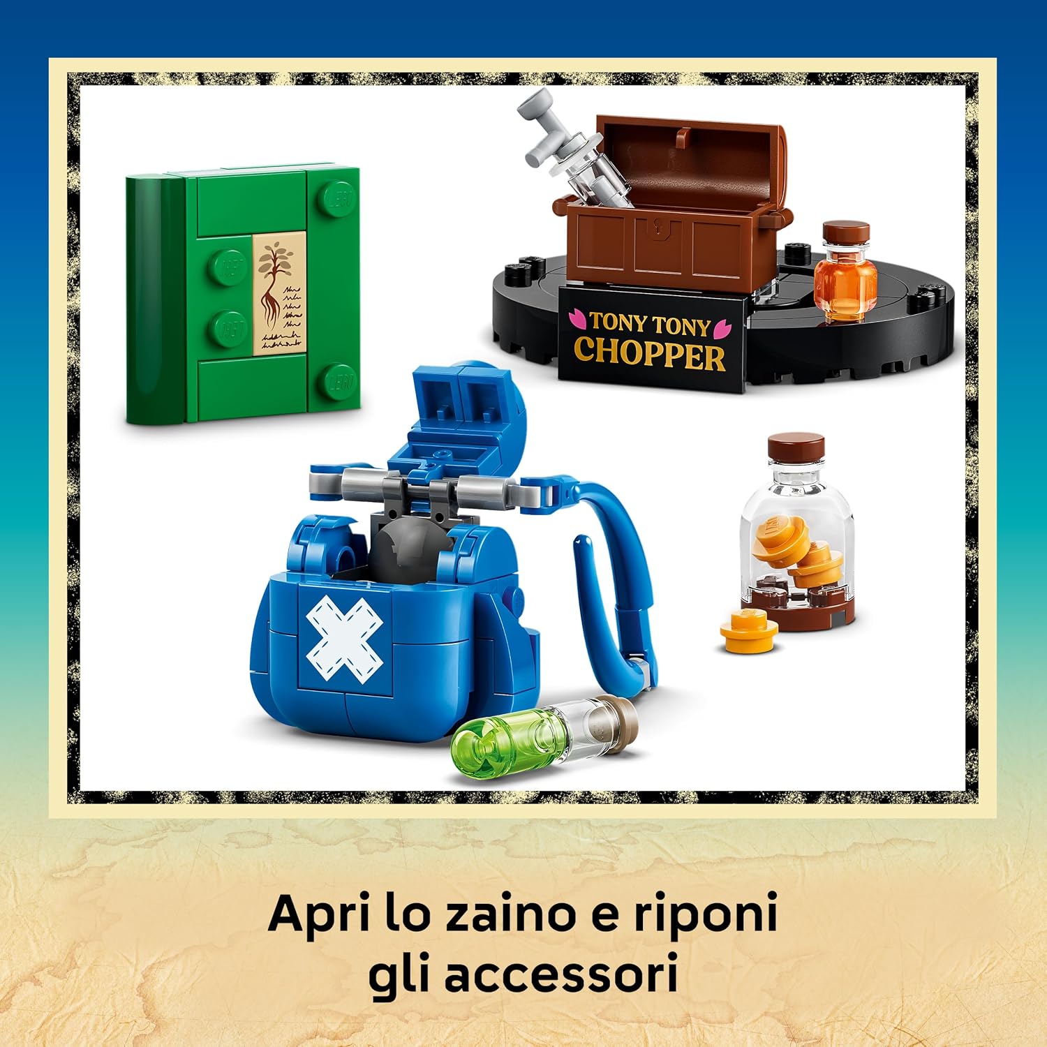 Thumbnail 5 de LEGO ONE PIECE TonyTony Chopper 75643 — Action figure LEGO ispirata a One Piece