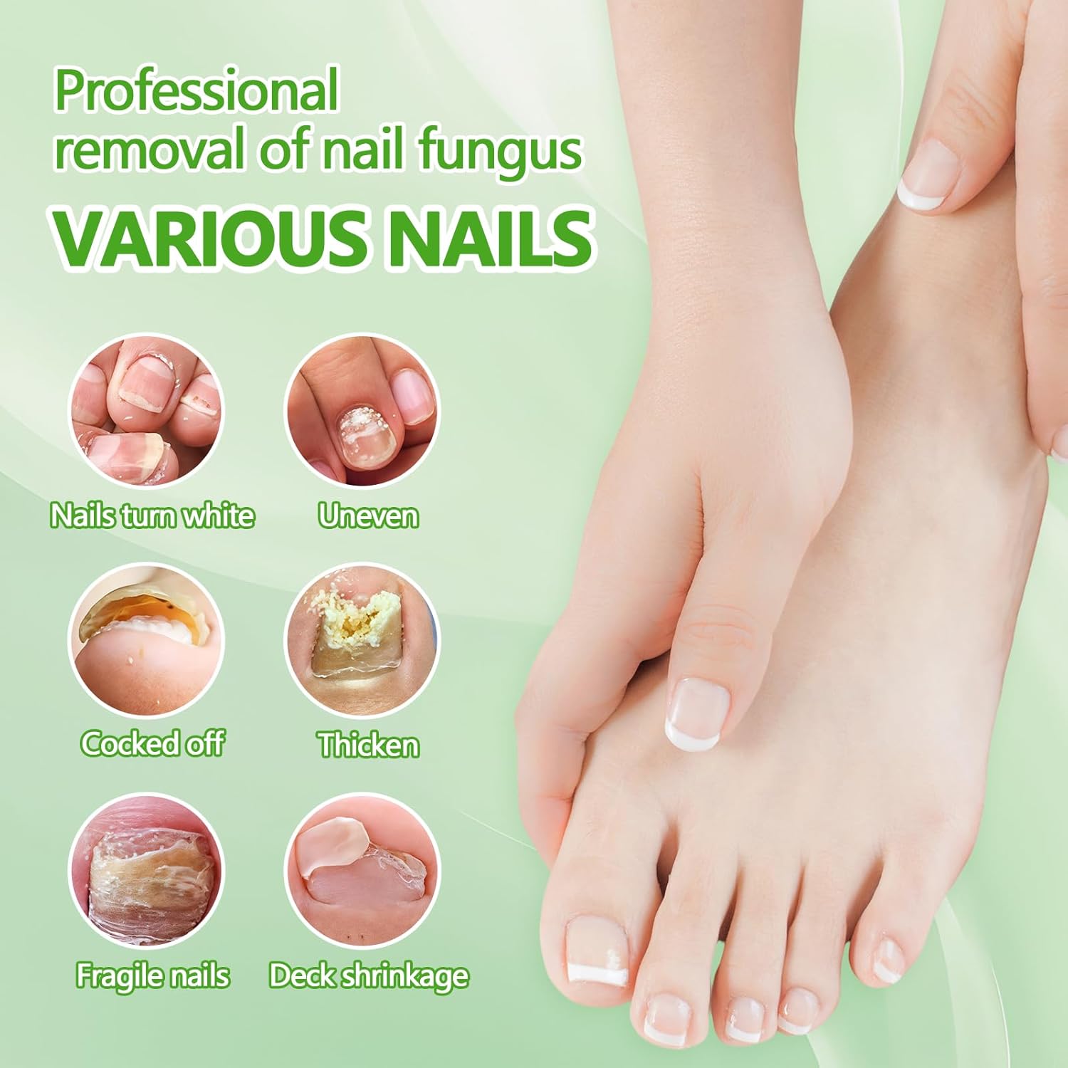 Detalle de Stylos de soins 3 pièces pour ongles 🖊