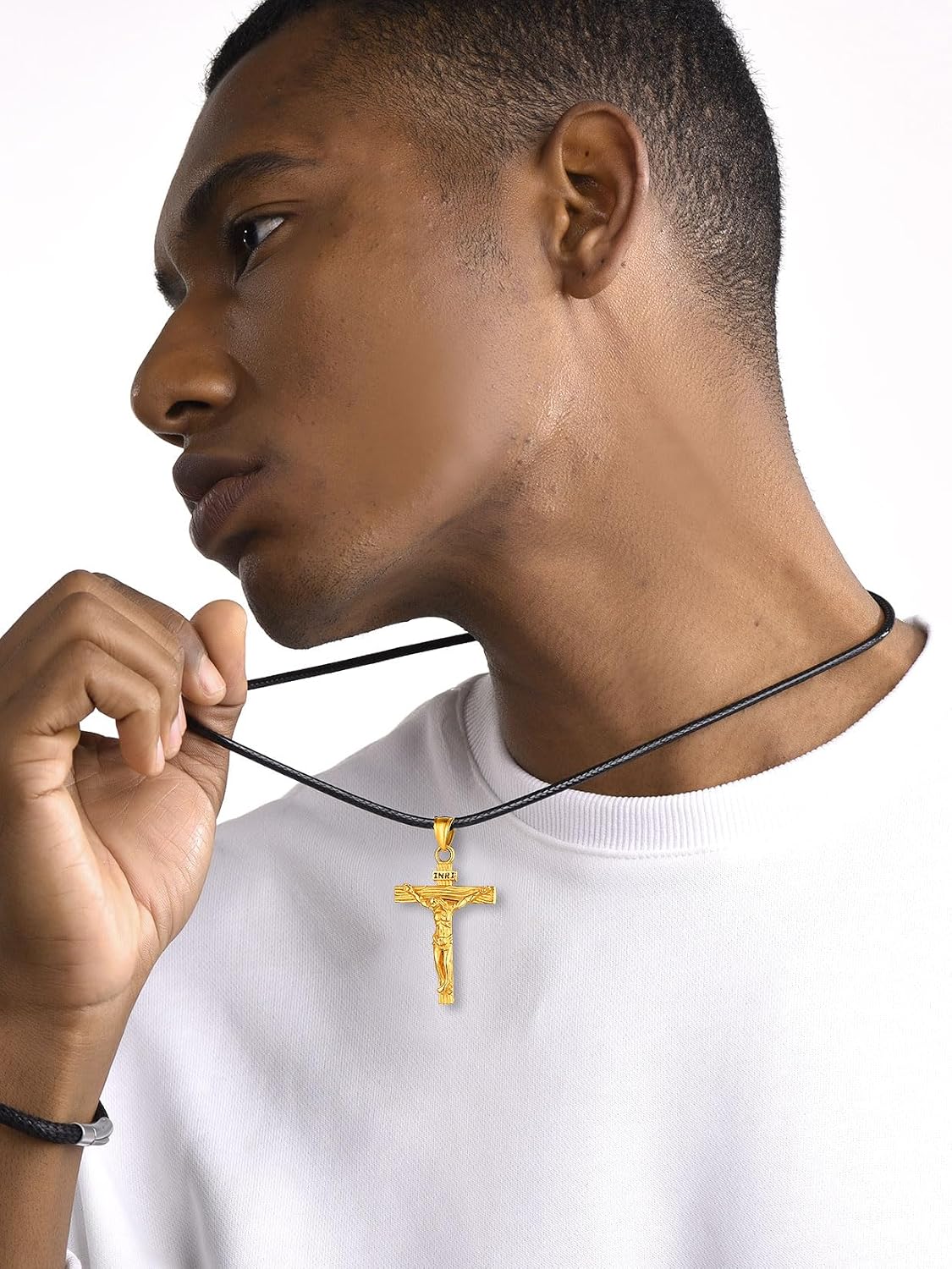 Thumbnail 1 de U7 Collier Crucifix 52 mm