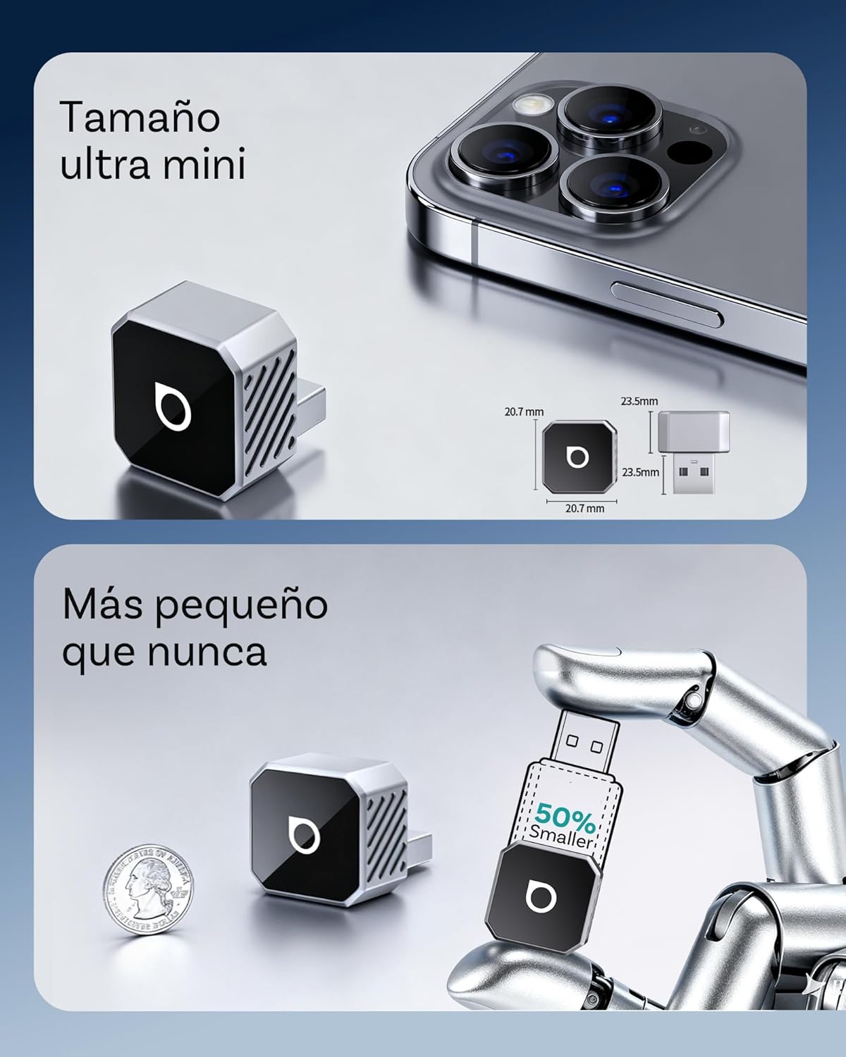 Thumbnail 4 de OTTOCAST Mini Cube 2026 CarPlay Inalámbrico