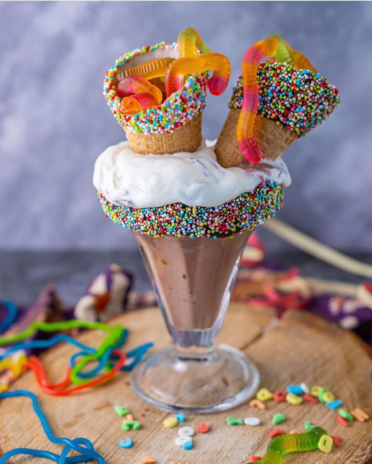 Thumbnail 4 de RUF Nonpareilles bunt – Zucker-Perlen und Streu-Dekor für Eis, Donuts und Kuchen (1.000 g Großpackung)