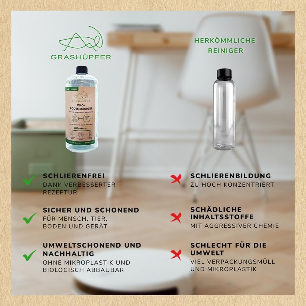 Thumbnail 3 de GRASHÜPFER Wischroboter Reiniger 1000 ml