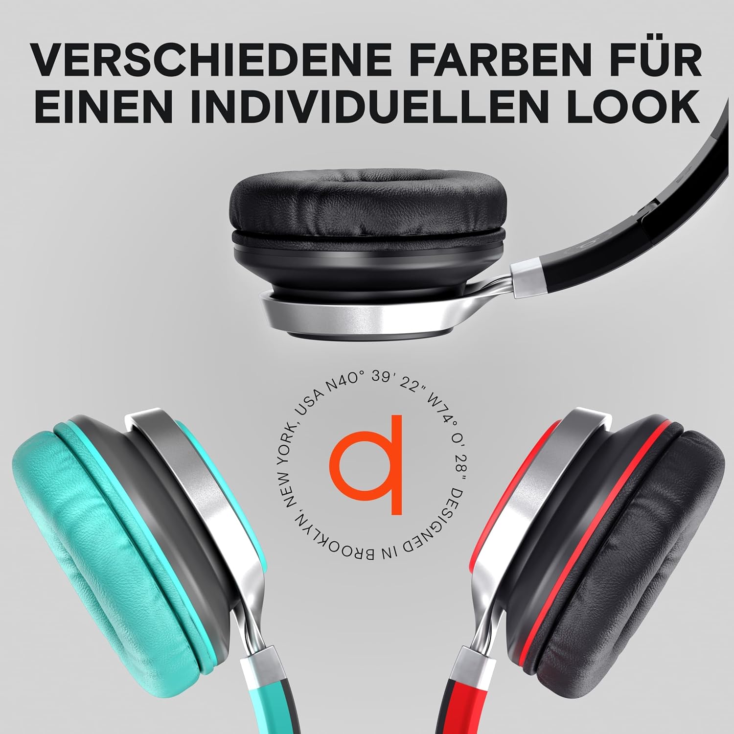 Thumbnail 6 de ARTIX CL750 Premium Wired On-Ear Kopfhörer mit Mikrofon – Noise Isolating, faltbar, 3,5 mm Klinke