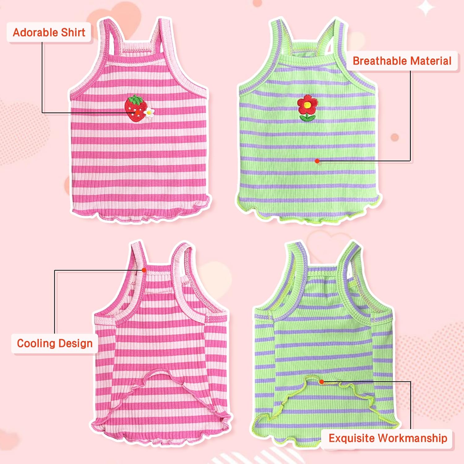 Thumbnail 1 de Yaopelky Dog Shirts Medium
