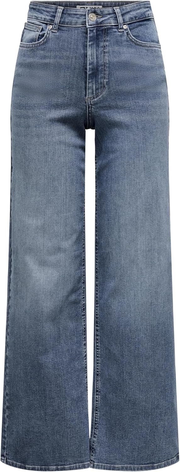 Thumbnail 6 de ONLY Jeans mit weitem Bein ONLMADISON Hohe Taille – Damenjeans