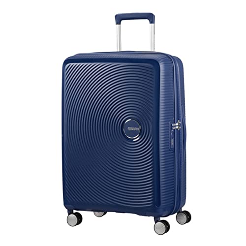 Detalle de American Tourister Soundbox Trolley M Espandibile 67 cm - Midnight Navy Blu