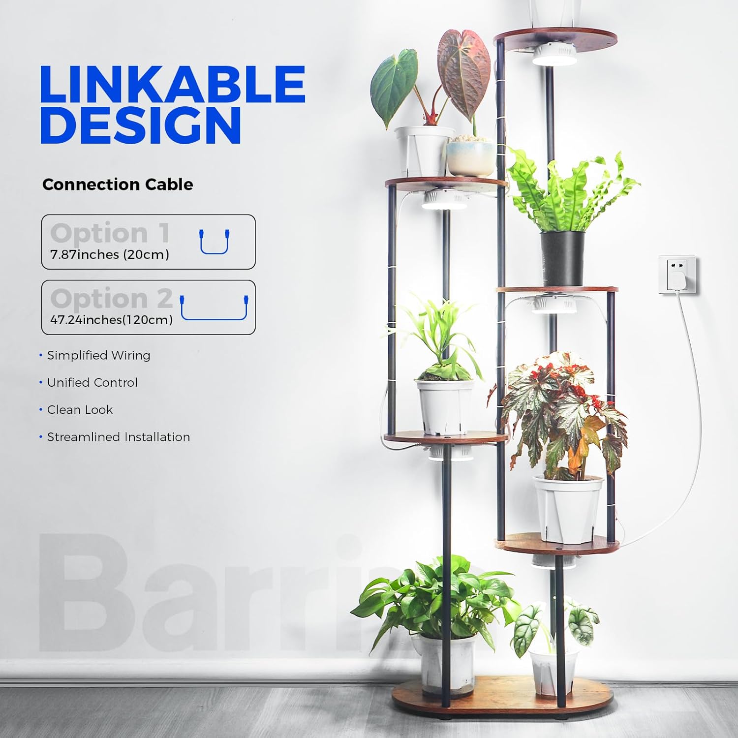 Thumbnail 1 de Barrina Orbgrow OG09 Puck Grow Light: Compact 4 x 9W Full Spectrum LED for Indoor Plants