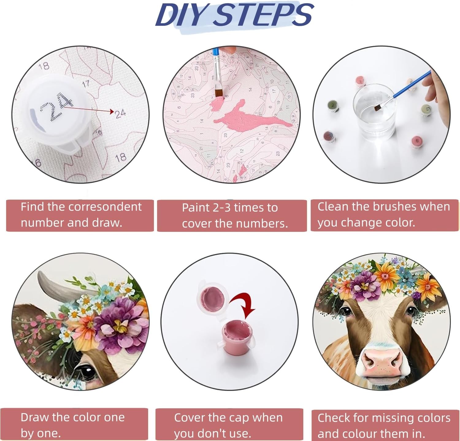 Thumbnail 2 de YUCCAORCHID Pintura por Números Adultos 40x50 cm 🎨