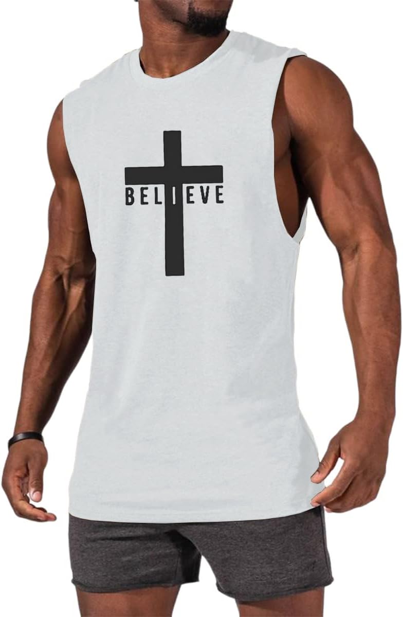 Detalle 2 de iudam Tank Top Herren Baumwolle Muskelshirt
