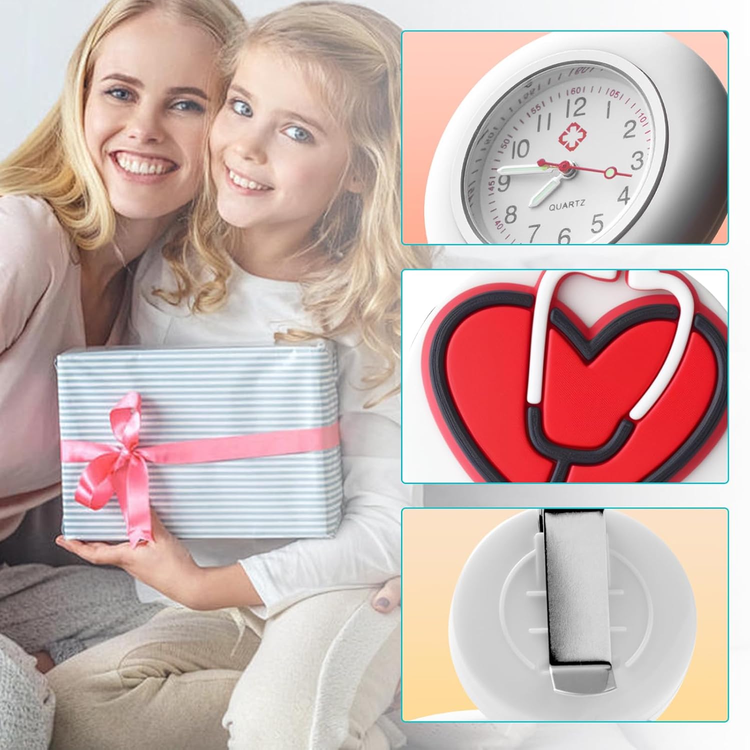 Thumbnail 6 de Vintoney Krankenschwester Uhr 73 cm Ausziehbar