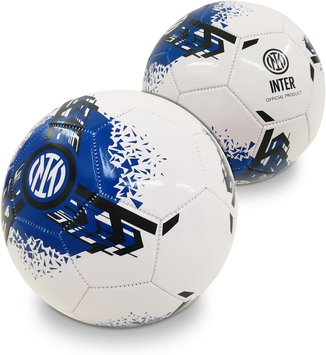Thumbnail 1 de Mondo Toys 13404 pallone da calcio cucito INTER, misura 5 (300 g) bianco/blu/nero