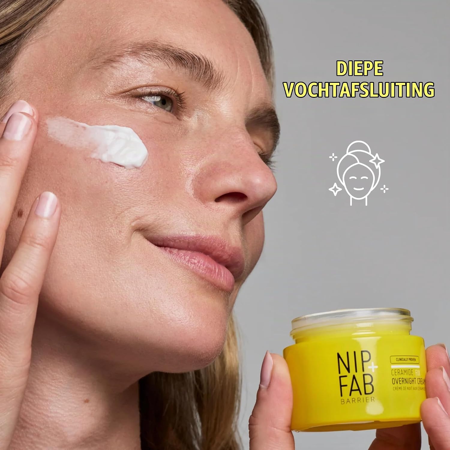Detalle de Nip+Fab Ceramide Fix Overnight Cream nachtcrème 12%, 50 ml