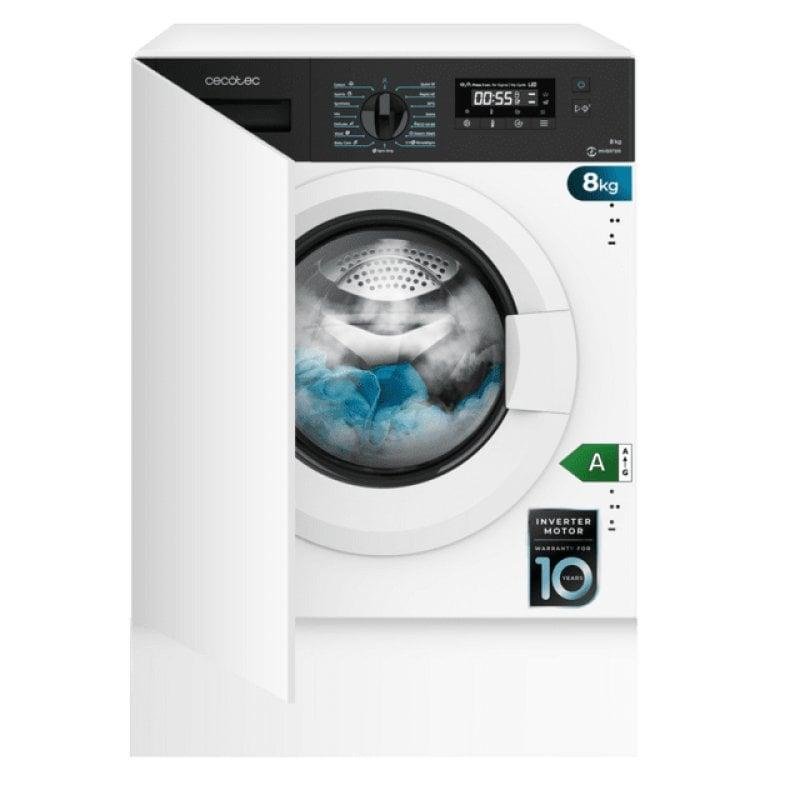 Thumbnail 2 de Cecotec Bolero DressCode 840 BI: Lavadora integrada 8 kg, 1350 rpm, 16 programas, blanco