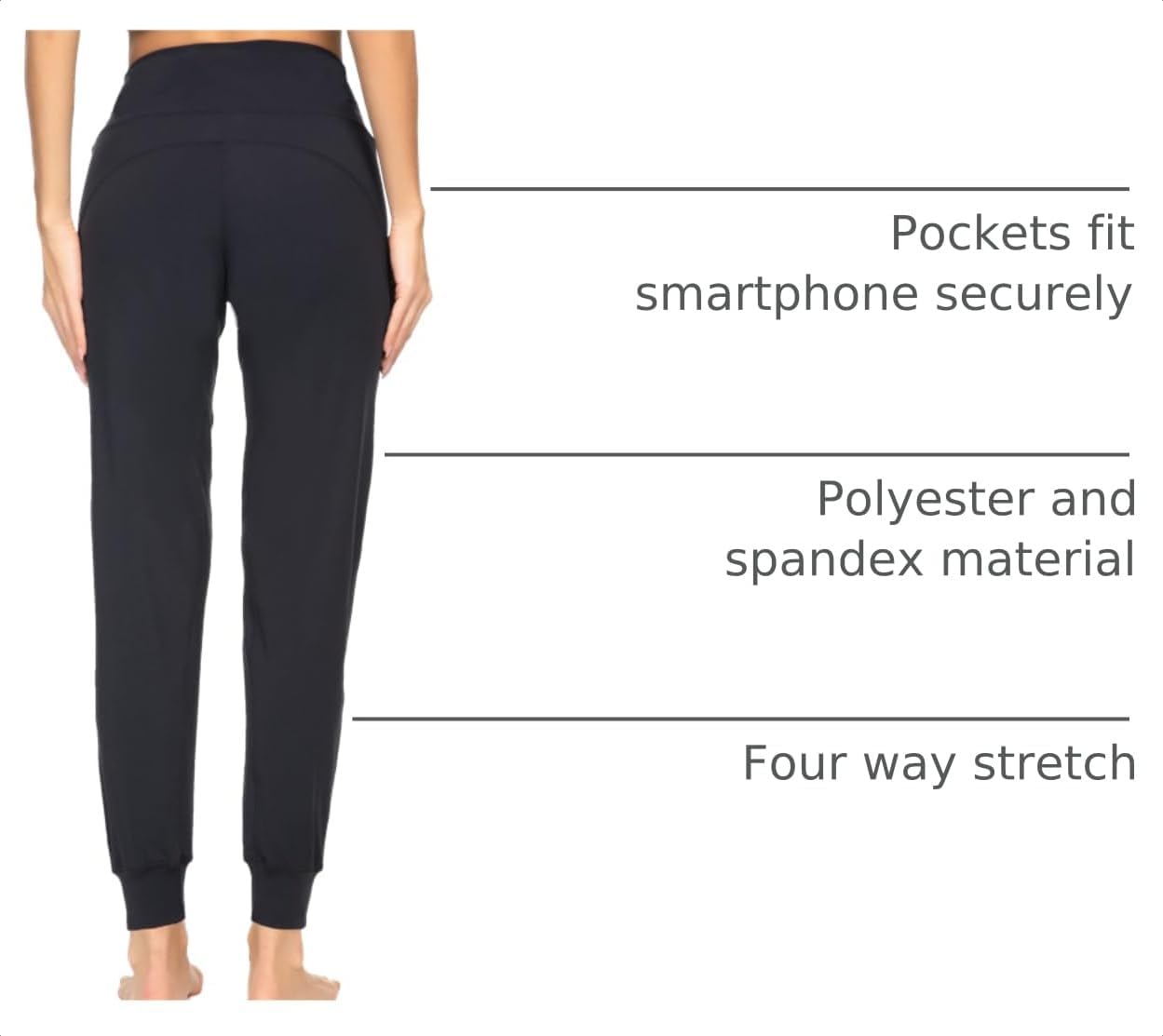 Detalle 2 de Kcutteyg Women's Joggers with Two Pockets