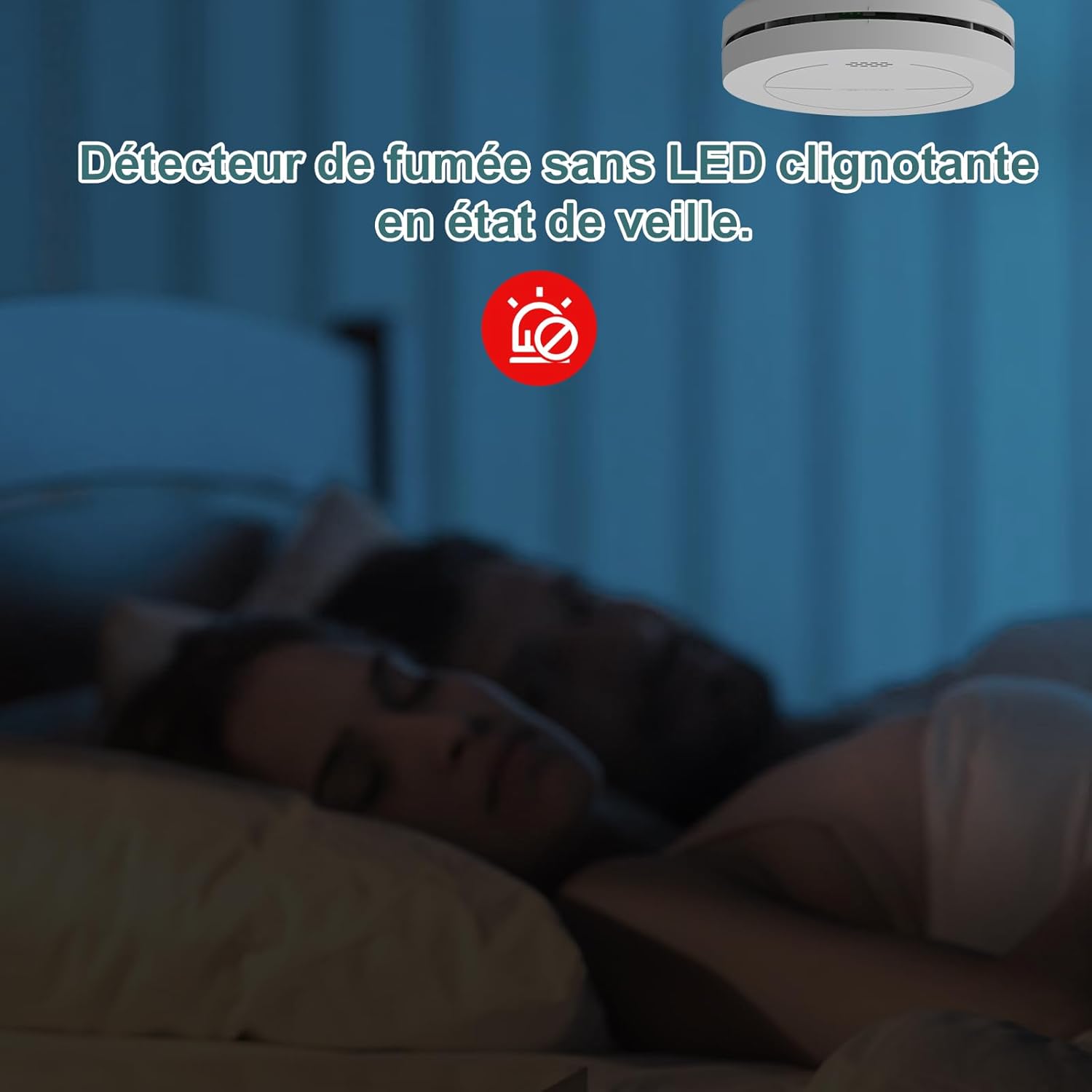 Thumbnail 6 de Safeliveo Détecteur de fumée interconnecté WiFi – Lot de 2 avec Station de Base et Application