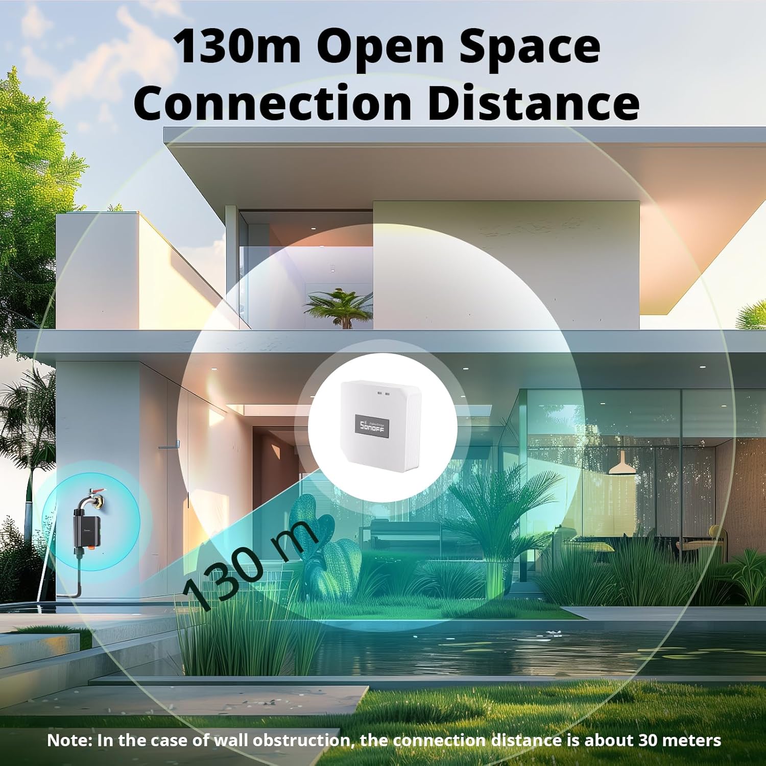 Thumbnail 5 de SONOFF Smart Bewässerungscomputer: Zigbee 3.0, App-gesteuert mit Zeit- und Mengennführung