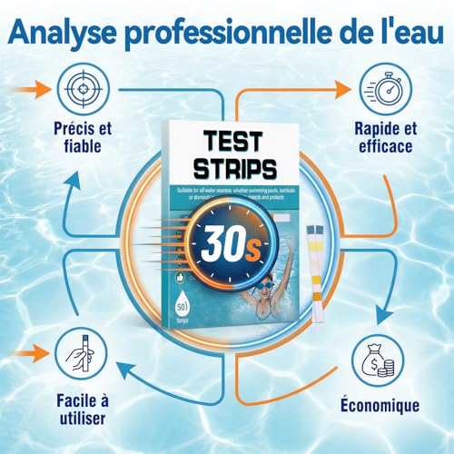 Thumbnail 2 de Bondtech Bandelette Piscine 5 En 1 — Testeur Piscine 50 Bandes