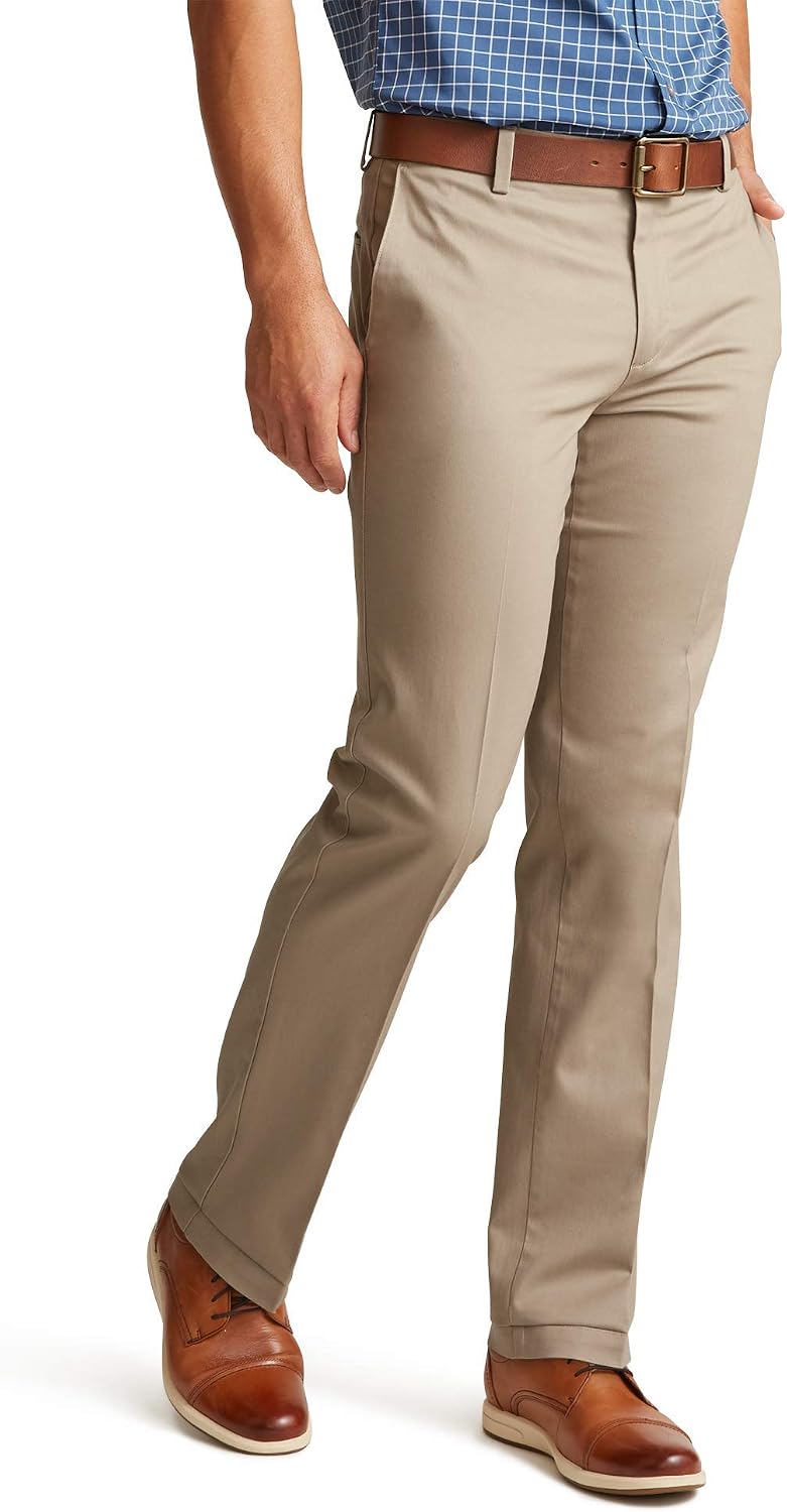 Detalle de Dockers 40828-0009 D2 Men's Straight Fit Khaki Trousers