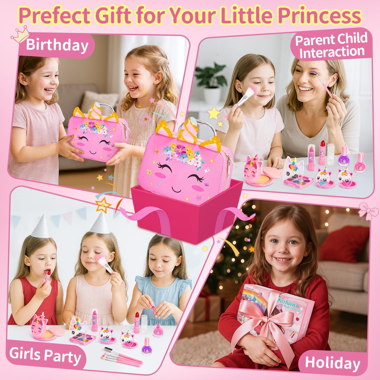Thumbnail 6 de Hohosunlar Girls Makeup Set for Kids 3+