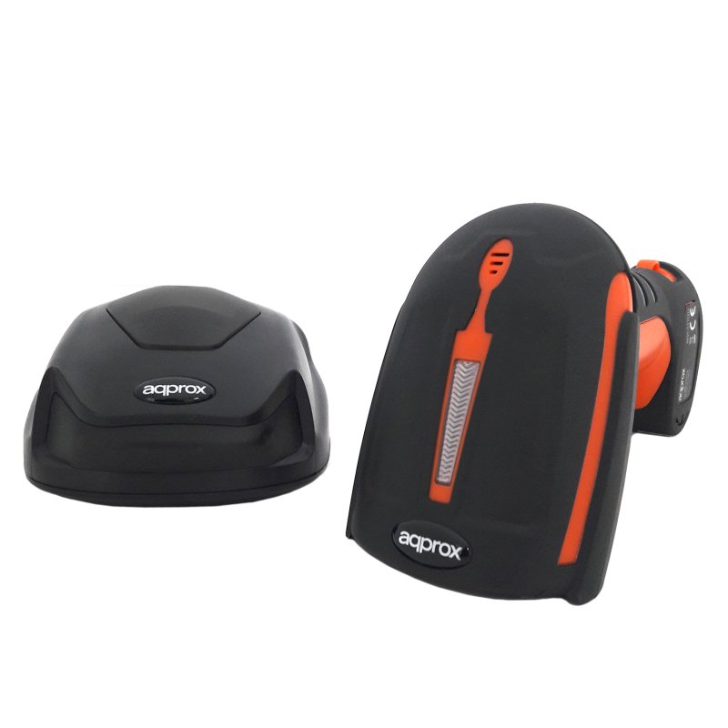 Detalle de Approx APPLS18i: Lector de Códigos de Barras 1D Bluetooth IP67 para entornos industriales