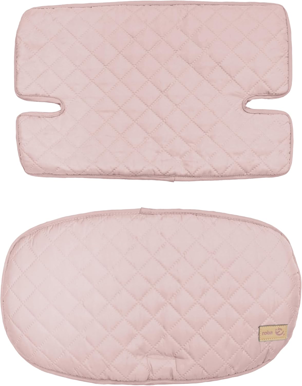 Detalle de Roba Cuscino Riduttore Style per Seggiolone – Set 2 pezzi per Seduta e Schiena, Universale, Impermeabile, Verde