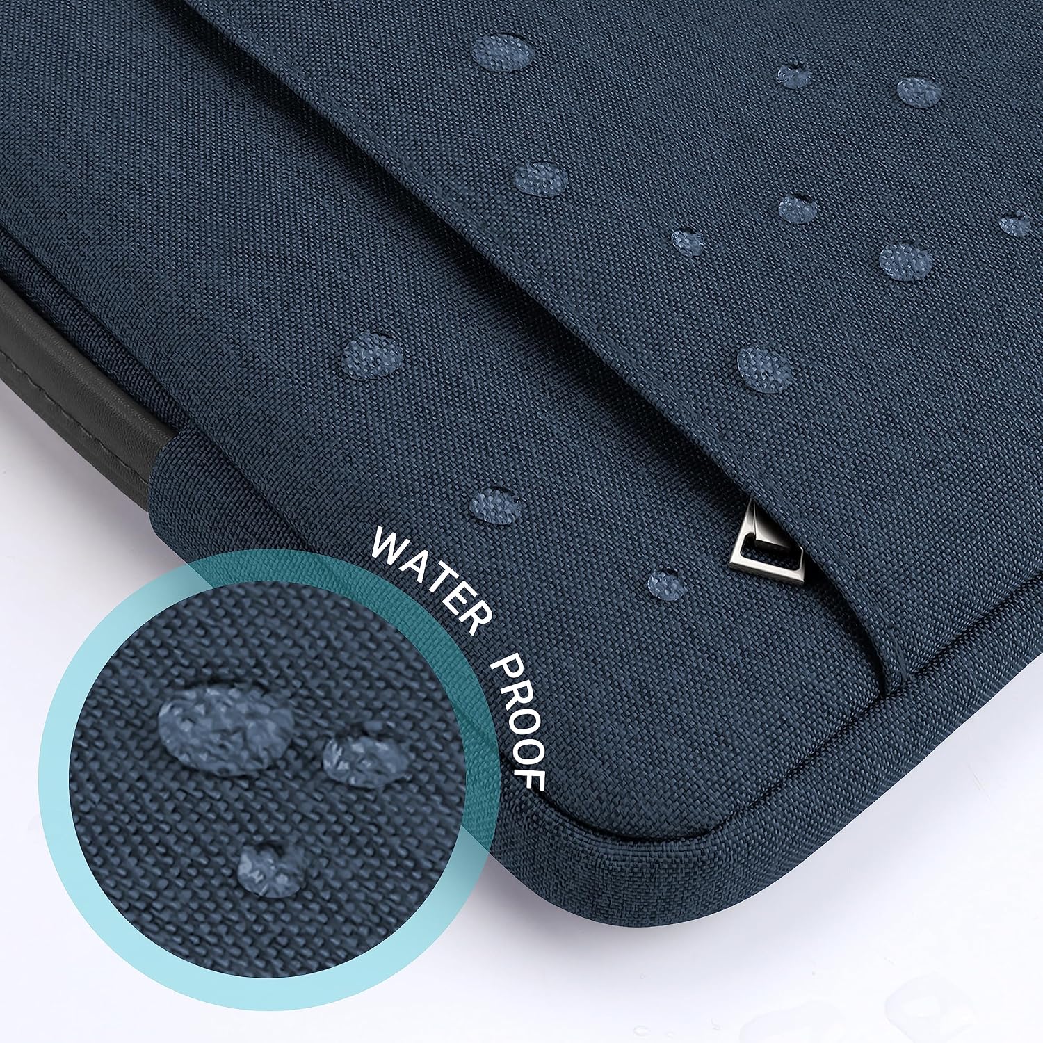 Thumbnail 4 de TECOOL 15–15,6 Zoll Laptoptasche Denim Blau – Schutzhülle mit 5 mm Polsterung, USB/Notebookfach & Stifthülle für Lenovo/HP/Dell u. a. (38 x 26,5 x 2,3 cm)