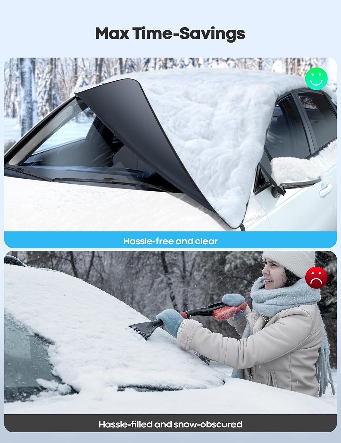 Detalle 2 de Lamicall Windshield Cover 62"x48"
