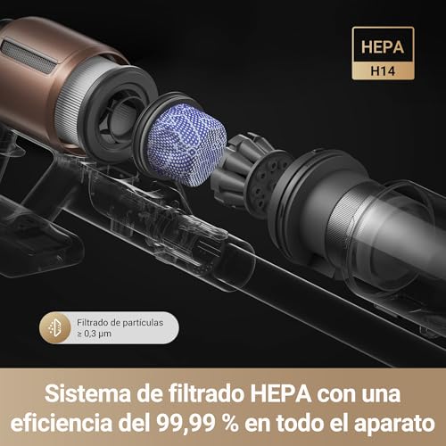 Detalle de DREAME Z20 Aspiradora escoba 90 min, 25.000 PA