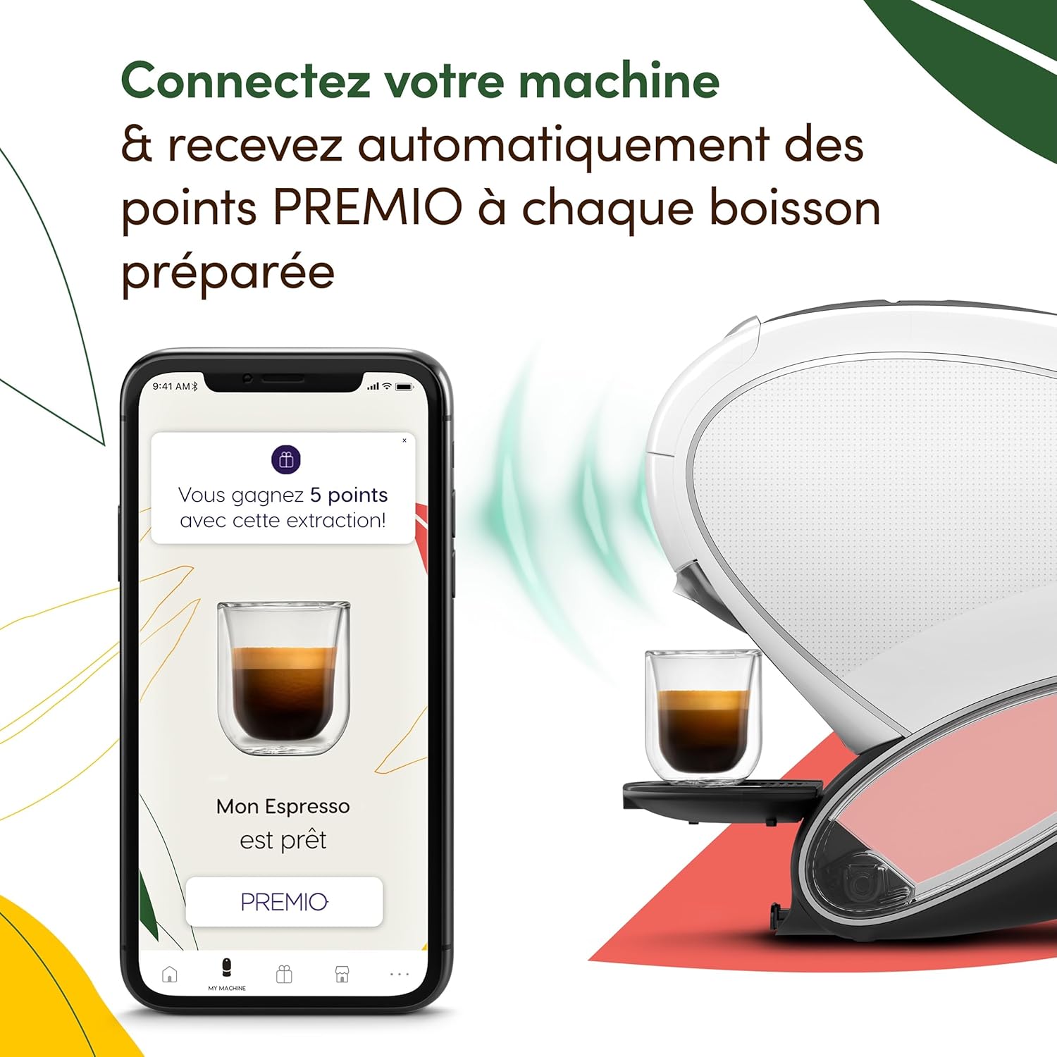 Thumbnail 6 de Nescafé Dolce Gusto Krups Neo Blanc YY5499FD : machine connectée et compatibilité dosettes compostables