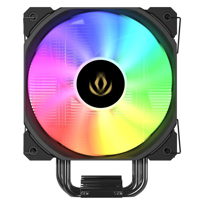 Detalle 2 de Forgeon Solarian Cooler 4Pipes 120mm ARGB negro 🖥