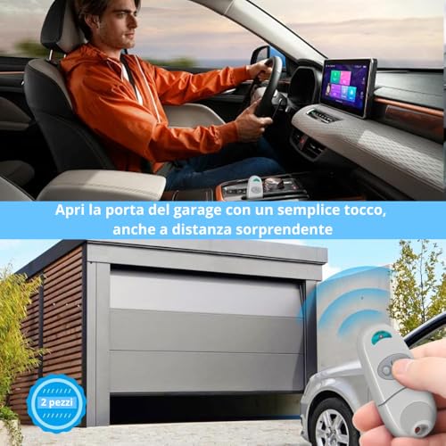 Detalle de Telecomando Cancello Universali 433,92 MHz – Soleilx (2 pezzi) compatibile Top 432EE/432NA/432EV/432A/432M/432S/T432