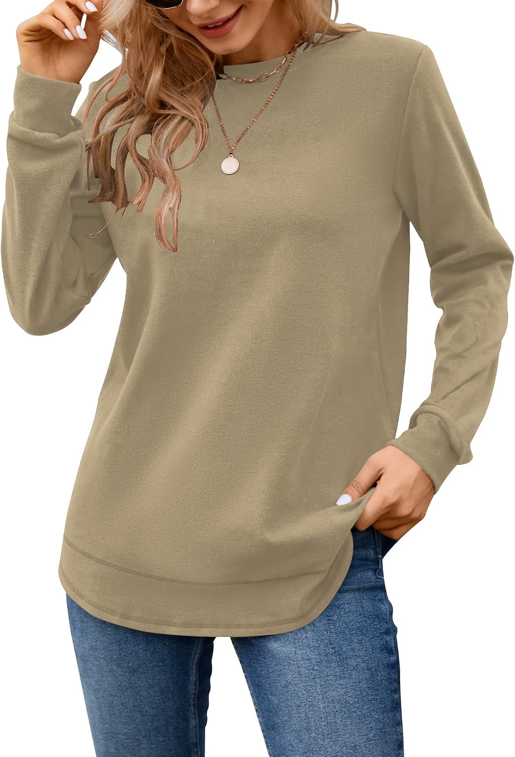 Detalle 2 de MOLERANI Women's Tunic Sweatshirt, 90% Polyester