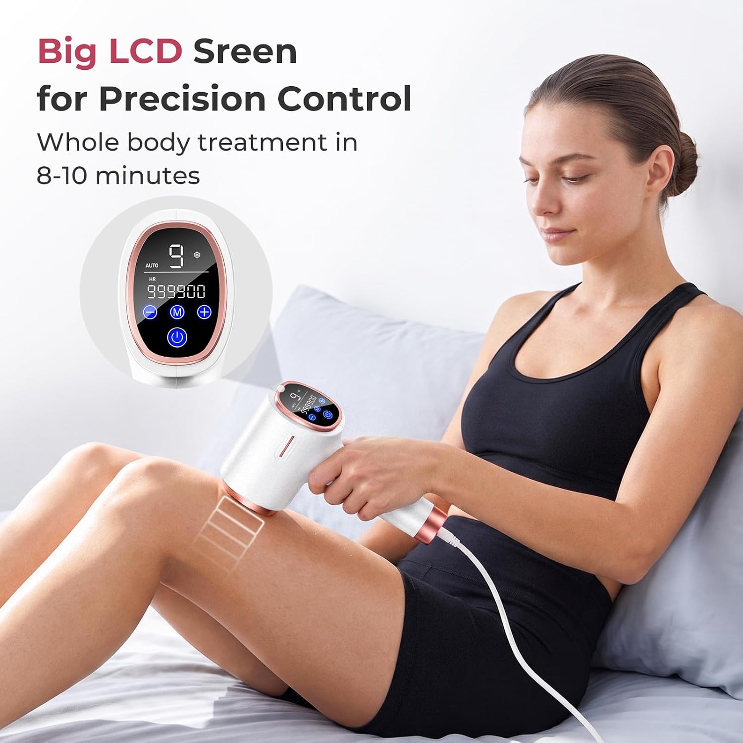 Detalle 2 de Ubroo IPL Hair Removal Device with 45°F Cooling