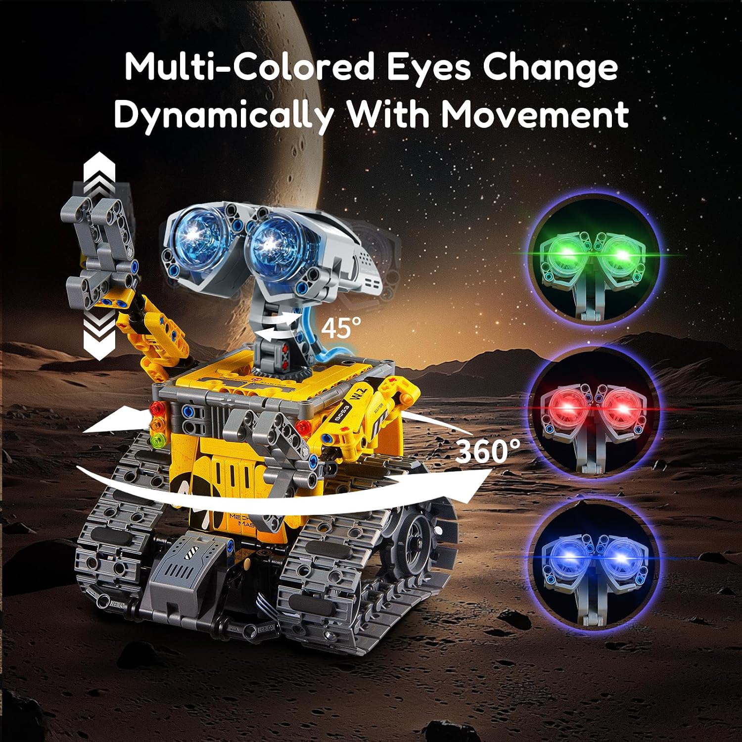 Detalle 2 de IKUPER Technic Robot Building Kit 631 Pieces