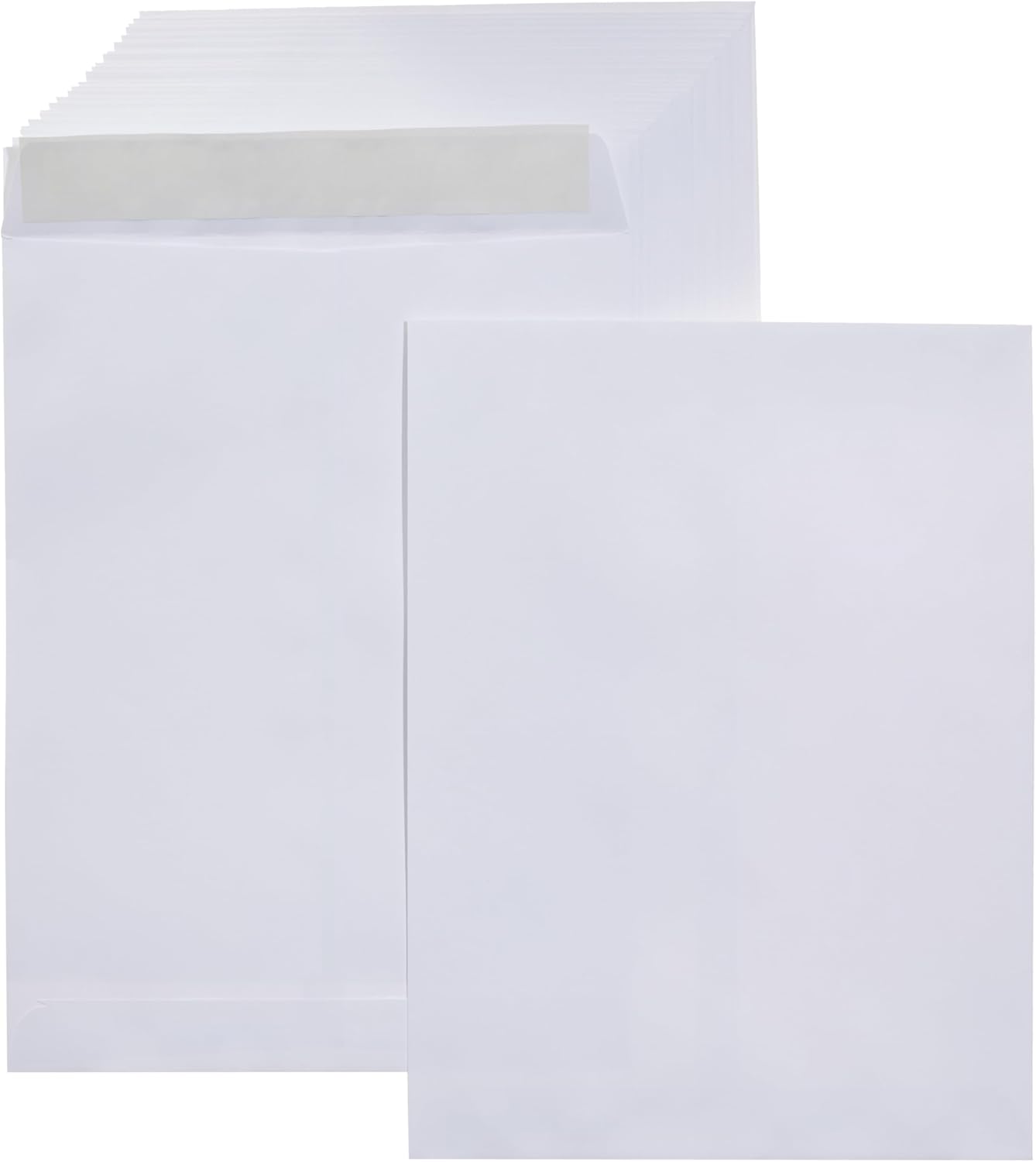 Detalle de Amazon Basics 9x12 Catalog Envelopes (28‑lb White, 100 Pack)