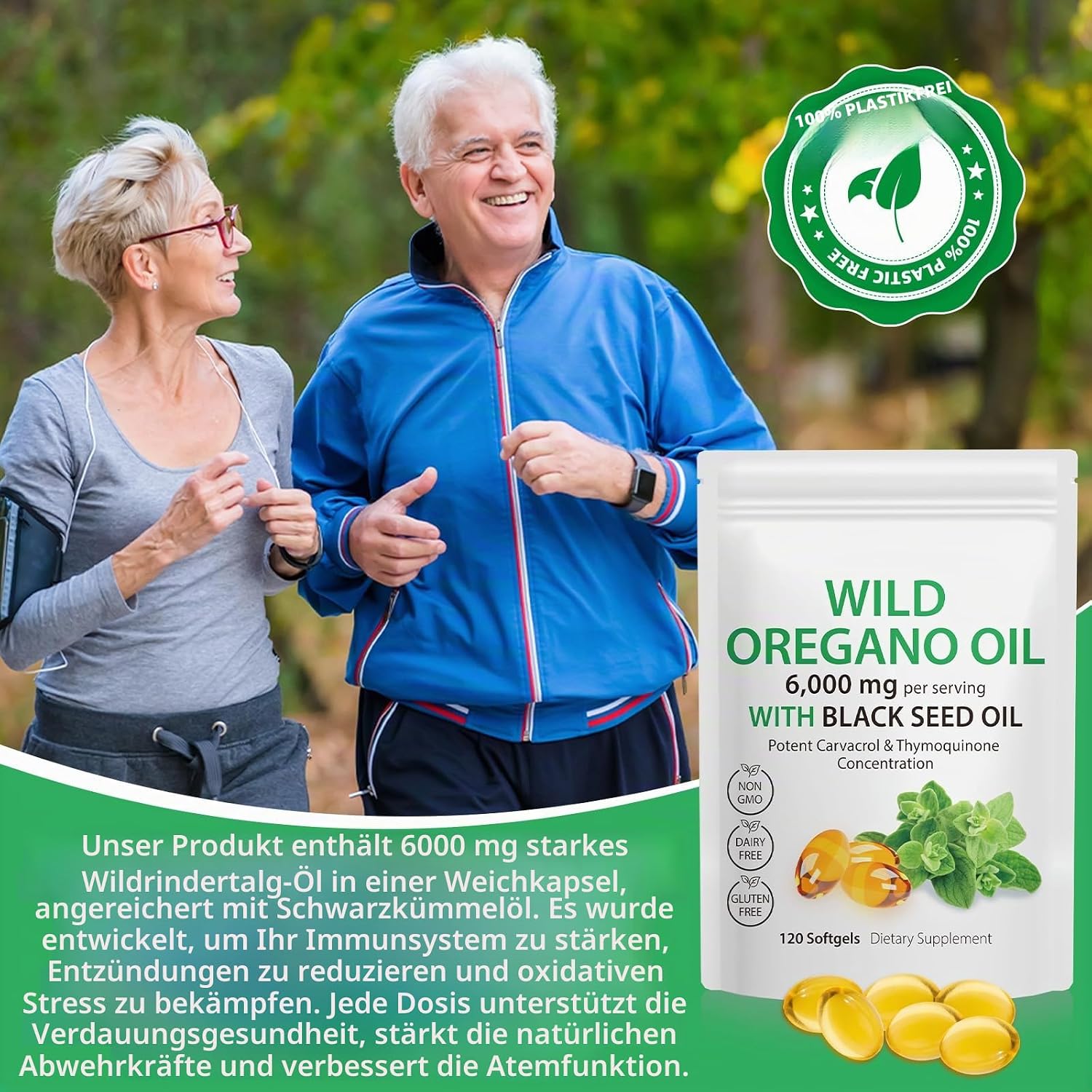 Detalle 2 de Oreganoöl 120 Weichkapseln 6.000 mg