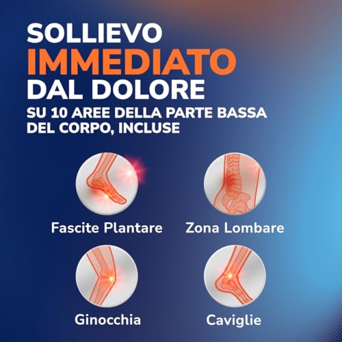 Detalle de Dr. Scholl’s Advanced Pain Relief: Solette ortopediche per scarpe e stivali, supporto arco plantare e ammortizzazione fino a 150 kg (taglia 42-42.5)