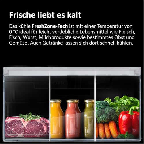 Detalle de Haier Kühl-Gefrierkombination 3D 60 Series 3 Pro HTR3620CNMG – 414 L Fassungsvermögen