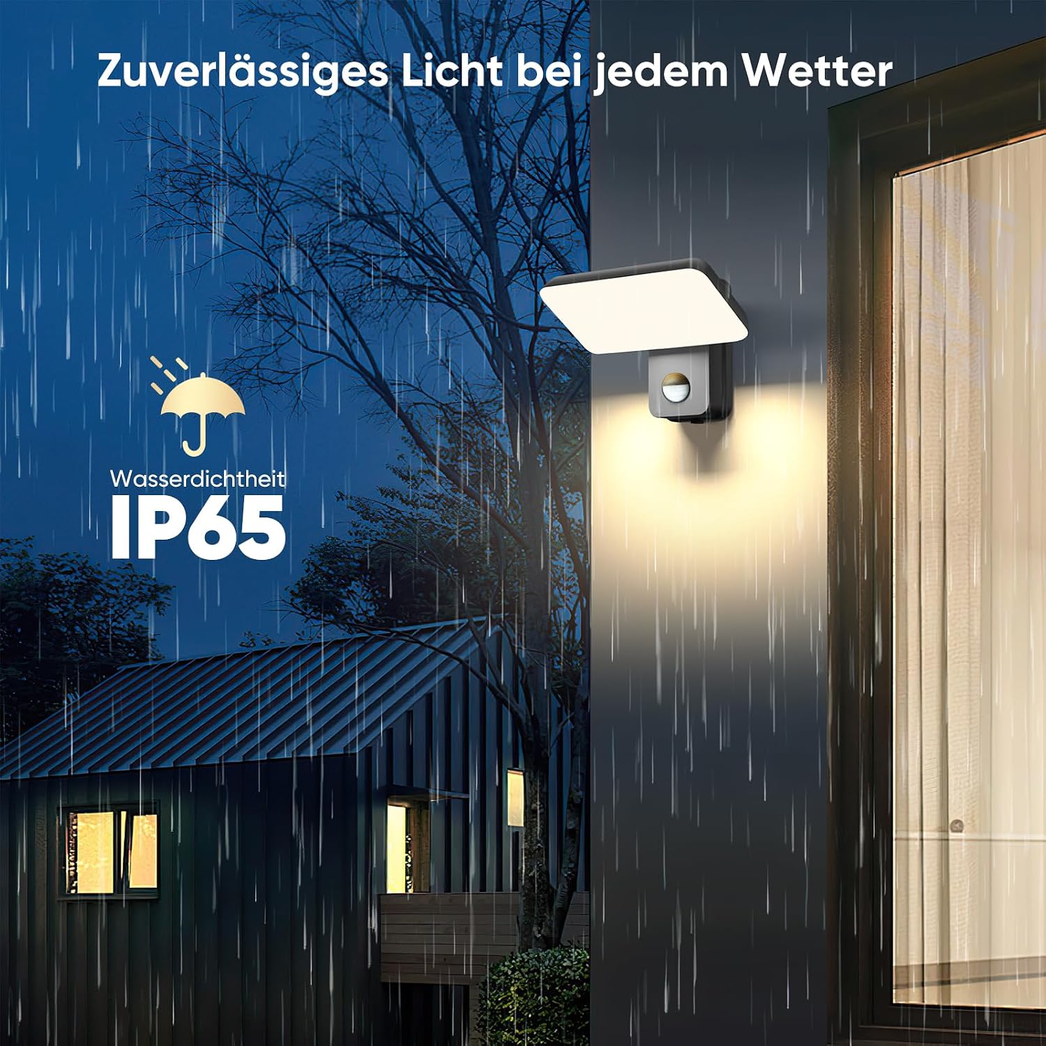Detalle 2 de brightower 24W Außenwandleuchte 1200 lm