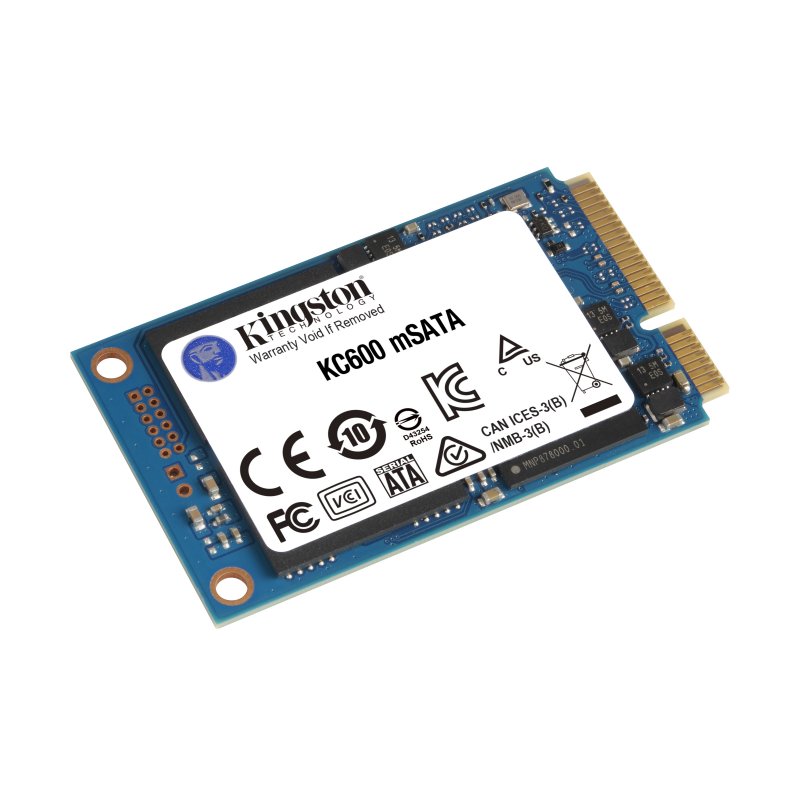 Thumbnail 3 de Kingston KC600 SSD 512GB SATA3 mSATA 3D TLC NAND: rendimiento fiable para PC y portátil