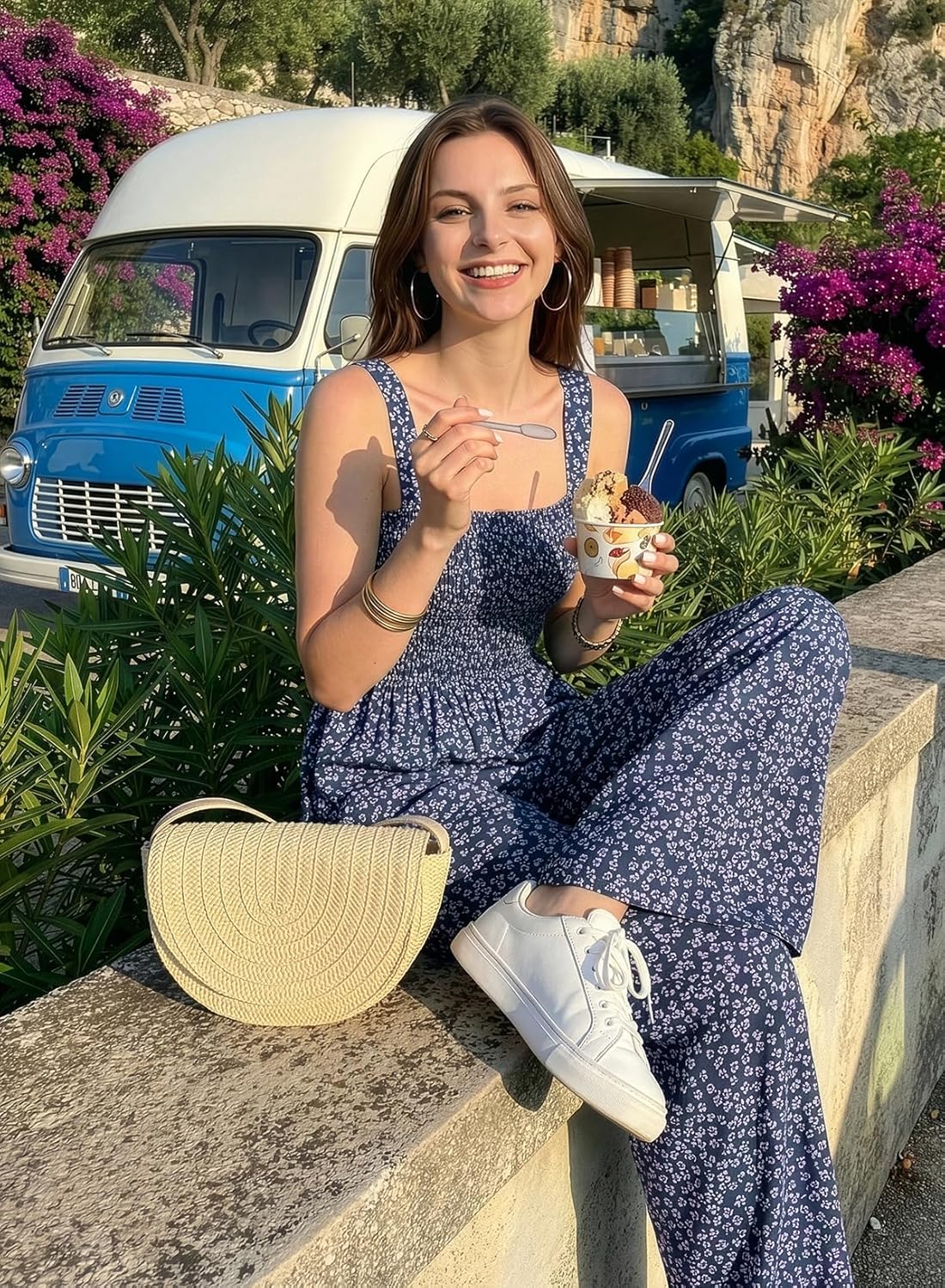 Thumbnail 5 de Dokotoo Casual Sleeveless Printed Jumpsuit