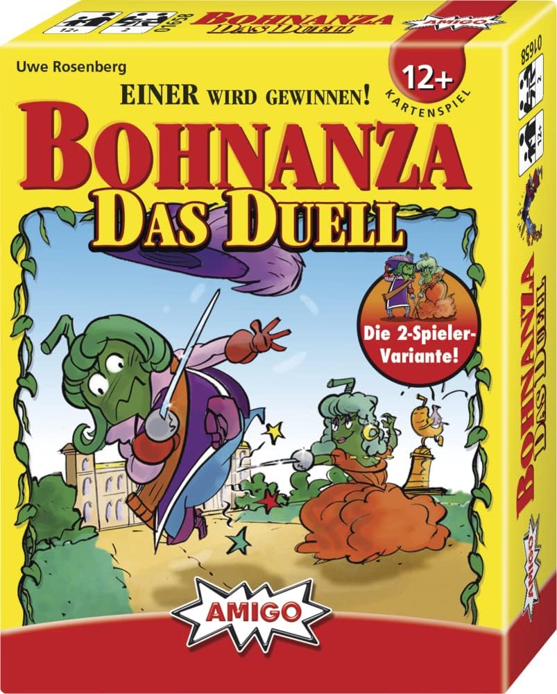 Detalle de AMIGO 01658 Bohnanza Duel jeu de cartes 🎲