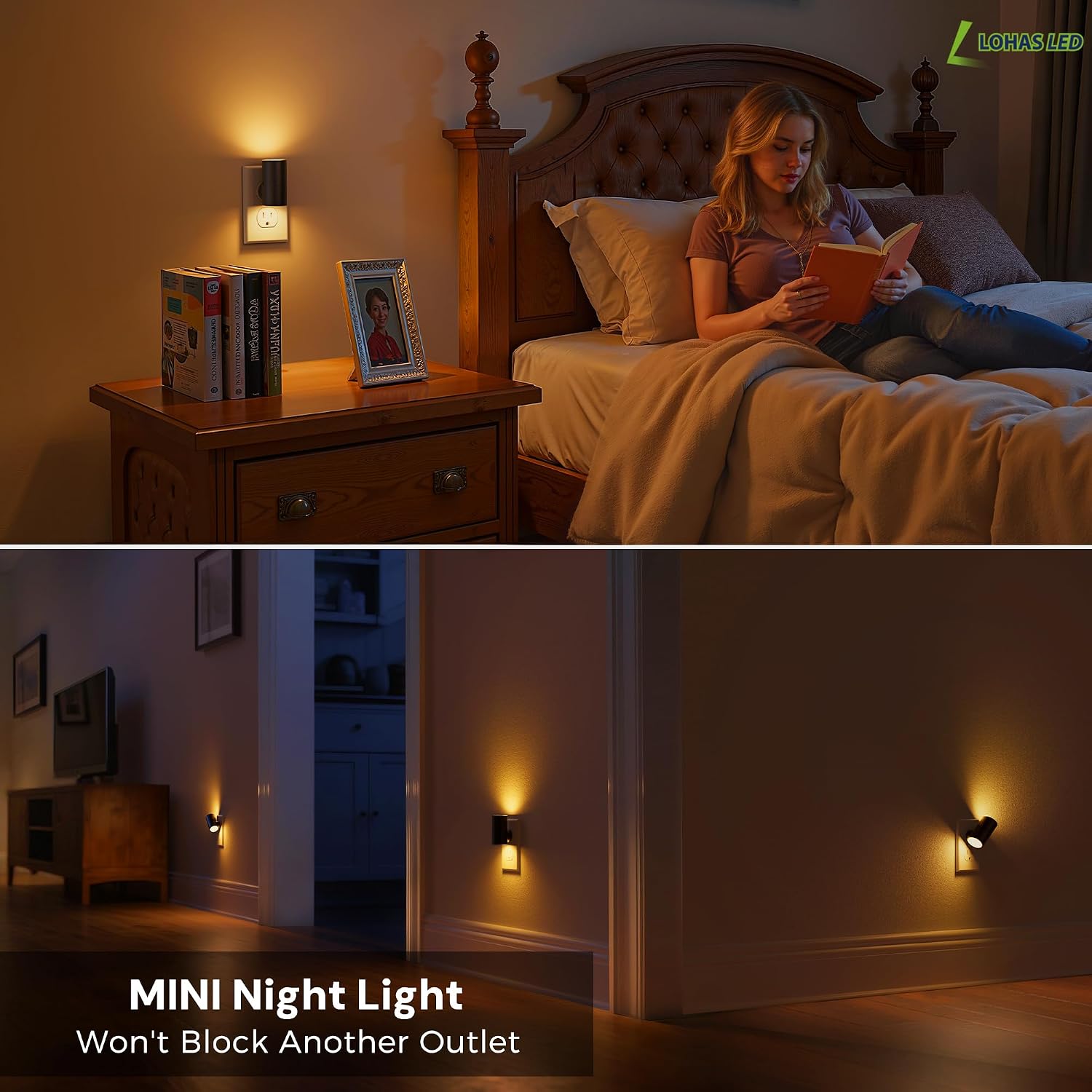 Thumbnail 6 de LOHAS LED Night Light, 2-Pack