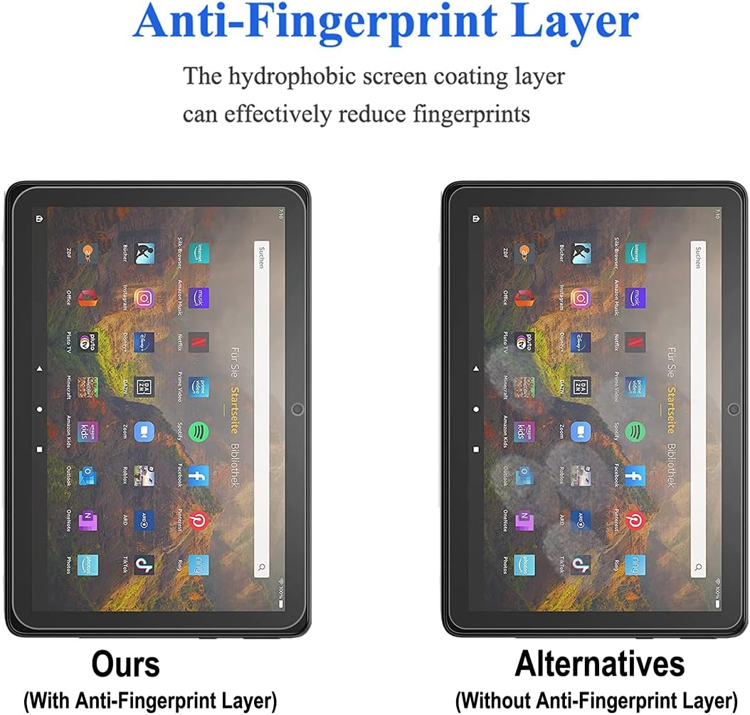 Detalle de Ytuomzi 10-inch tempered glass screen protector