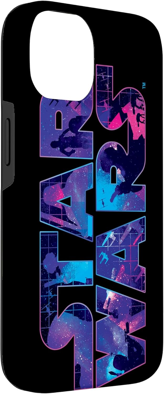 Thumbnail 2 de Star Wars Logo Retro 90s Galaxy Coque pour iPhone 14