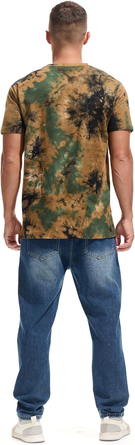 Thumbnail 4 de RONOMO Herren T-Shirt aus 95% Baumwolle & 5% Spandex mit Mikroelastik – hautfreundlich