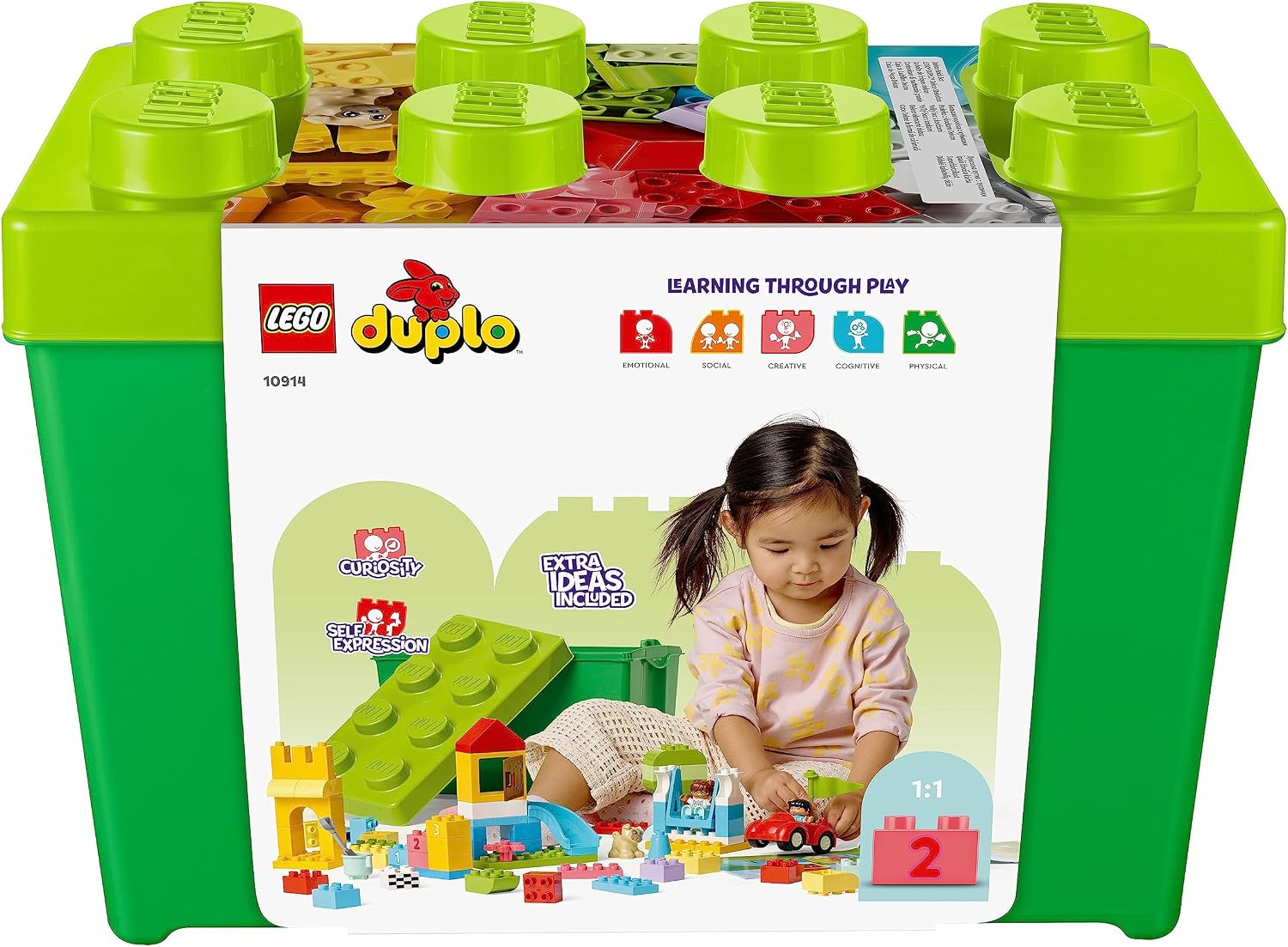Thumbnail 6 de LEGO DUPLO La Boîte de Briques Deluxe – Jouet dès 1 an pour Développer la Motricité Fine