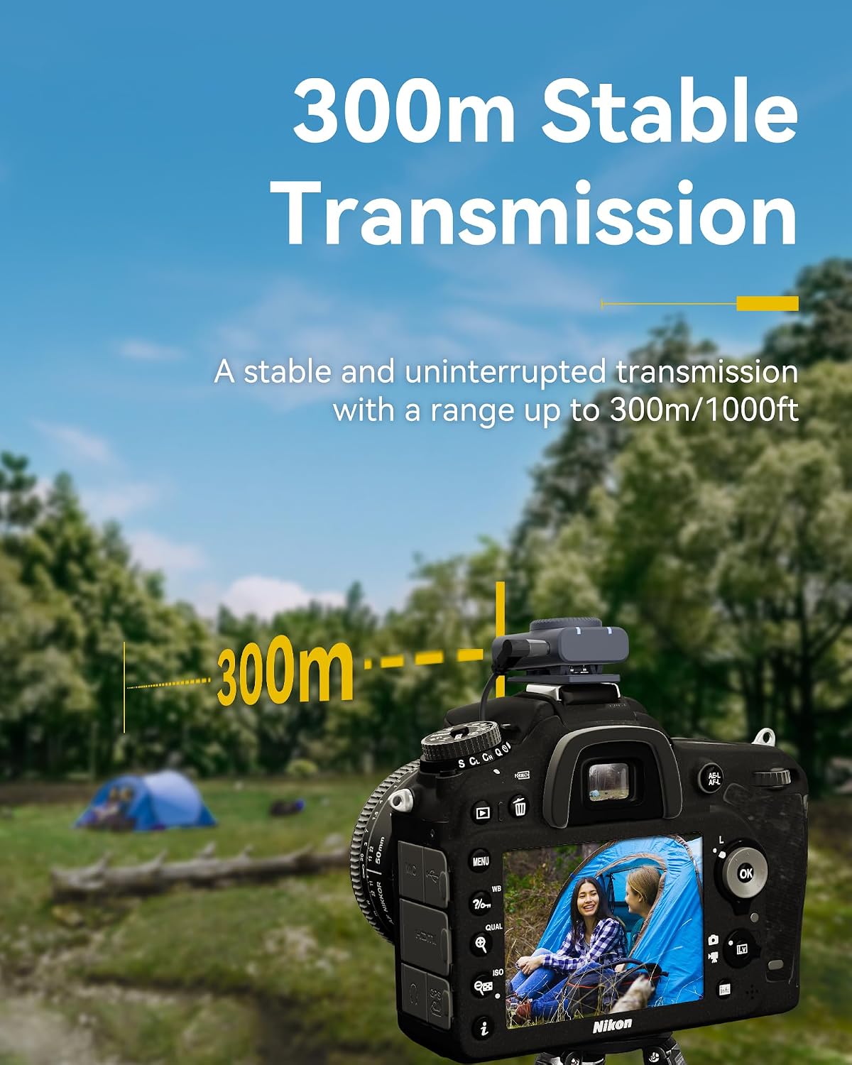 Thumbnail 3 de Hollyland LARK M2 Wireless Lavalier Microphone, 48kHz/24-Bit Audio, 300m Range